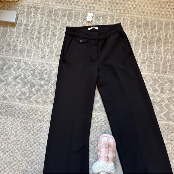 NWT Loft Black Wide Leg Pants - Picture 2 of 7